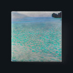 Chapa Cuadrada Gustav Klimt - Attersee<br><div class="desc">Attersee - Gustav Klimt,  Oil on Canvas,  1910</div>