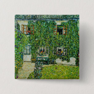 Chapa Cuadrada Gustav Klimt - La Casa de Guardaboschi