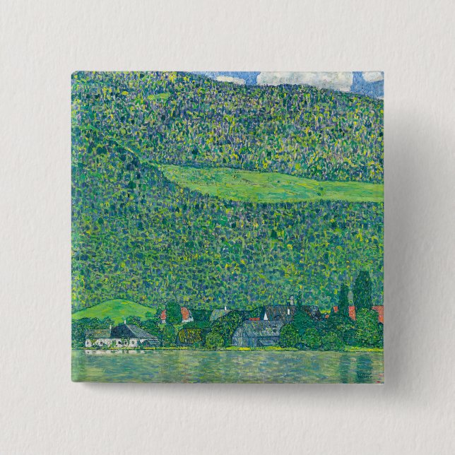 Chapa Cuadrada Gustav Klimt - Litzlberg am Attersee (Anverso)
