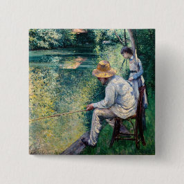 Chapa Cuadrada Gustave Caillebotte - Angling