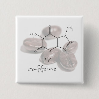 Chapa Cuadrada Habas del cafeína