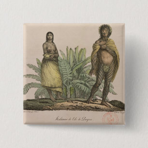 Chapa Cuadrada Habitantes de la isla de pascua