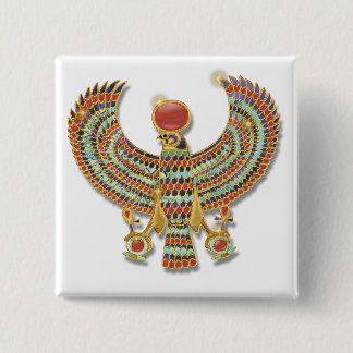 Chapa Cuadrada Halcón egipcio antiguo pectoral