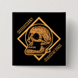 Chapa Cuadrada Halloween 31 de octubre