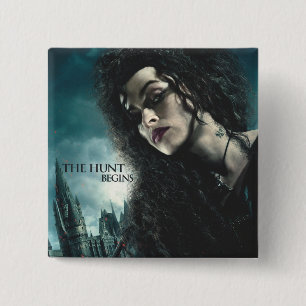 Chapa Cuadrada Hallows Mortales - Bellatrix Lestrange 2