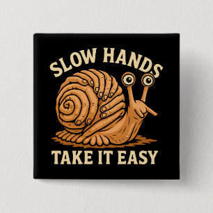 Chapa Cuadrada Hand Snail Art Estilo Snail Hechos A Mano