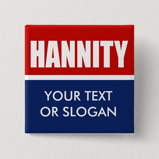 CHAPA CUADRADA HANNITY 2012 (Anverso)