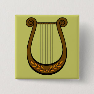 Chapa Cuadrada Harp irlandés