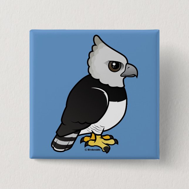 Chapa Cuadrada Harpy Eagle (Anverso)