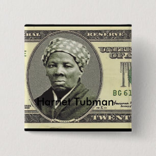 Chapa Cuadrada Harriet Tubman