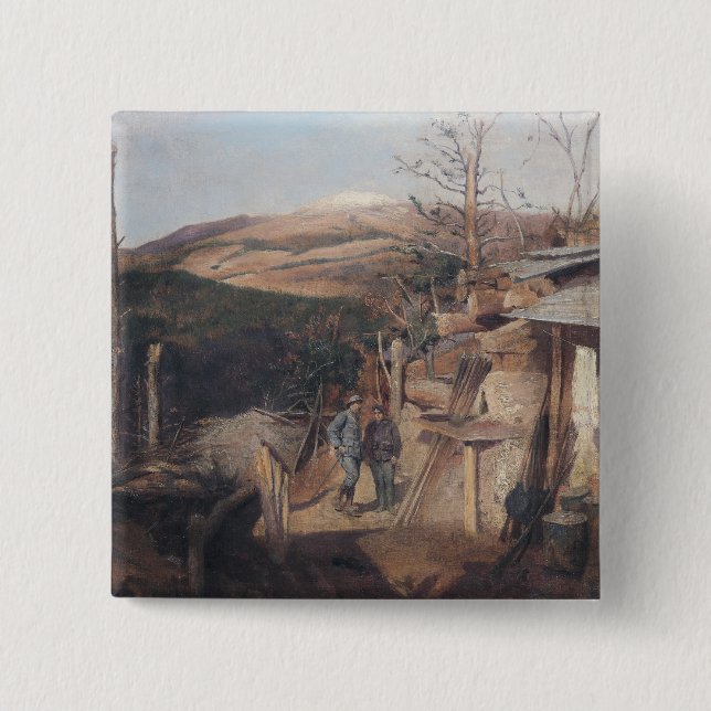 Chapa Cuadrada Hartmanswillerkopf, visión desde Roche-Sermet, (Anverso)