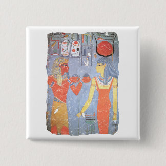 Chapa Cuadrada Hathor y Horemheb