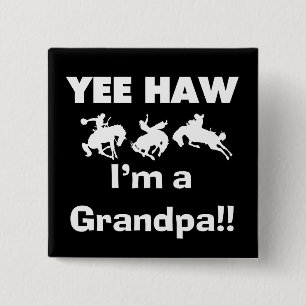 Chapa Cuadrada Haw de Yee soy camisetas y regalos de un abuelo