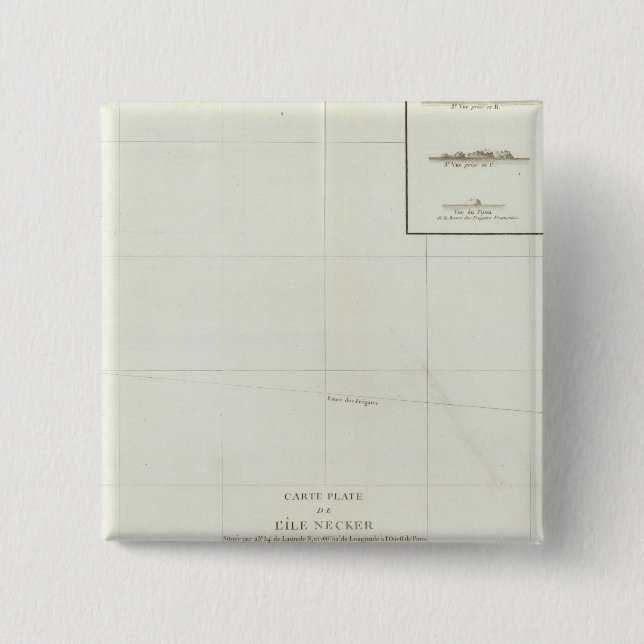 Chapa Cuadrada Hawái (Anverso)