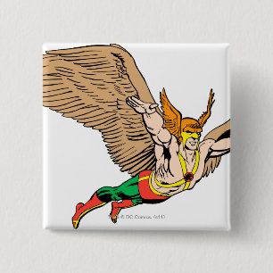 Chapa Cuadrada Hawkman Flies