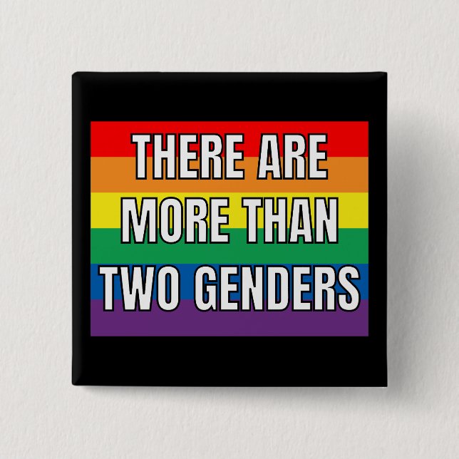 Chapa Cuadrada Hay Más De Dos Géneros (Anverso)