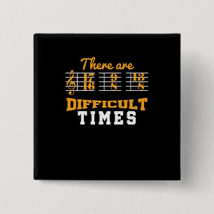 Chapa Cuadrada Hay nota musical divertida de las épocas difícil