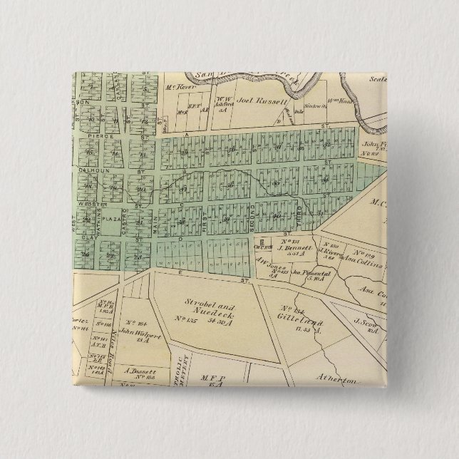 Chapa Cuadrada Haywards, San Lorenzo (Anverso)