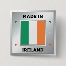 Chapa Cuadrada Hecho En Irlanda
