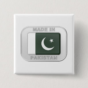 Chapa Cuadrada Hecho en Pakistán