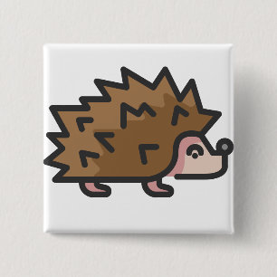 Chapa Cuadrada hedgehog