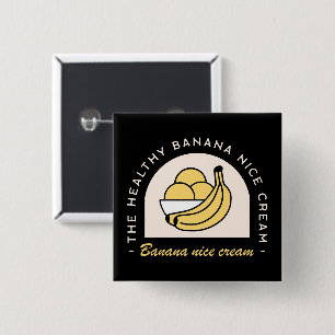 Chapa Cuadrada Helado banana helado lindo saludable estético dive