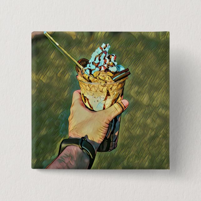 Chapa Cuadrada helado helado Guay frío (Anverso)