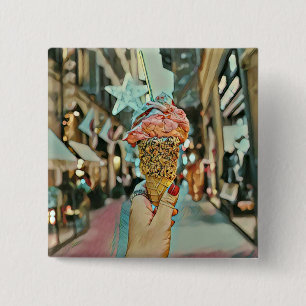 Chapa Cuadrada Helados rociados