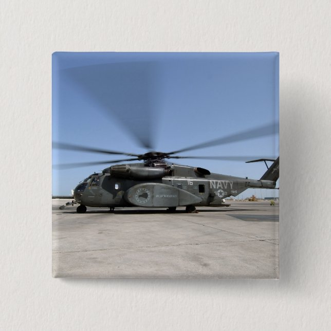 Chapa Cuadrada Helicóptero MH-53E Sea Dragon (Anverso)