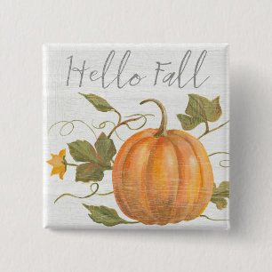Chapa Cuadrada Hello Fall