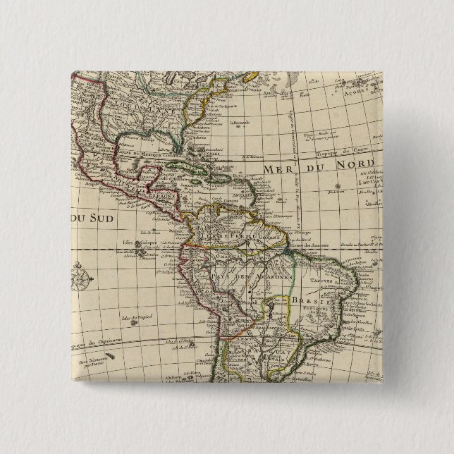 Chapa Cuadrada Hemisferio Occidental 2 (Anverso)