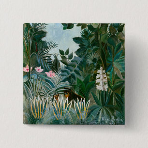 Chapa Cuadrada Henri Rousseau - La selva ecuatorial