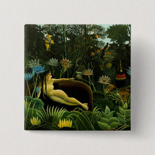 Chapa Cuadrada Henri Rousseau Painting