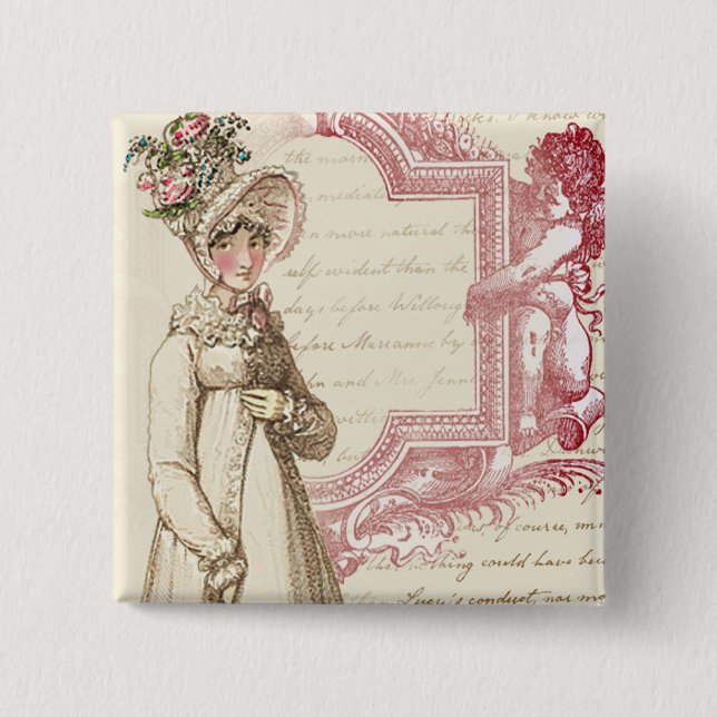 Chapa Cuadrada Henrietta (Anverso)