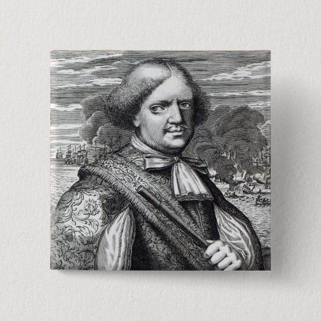 Chapa Cuadrada Henry Morgan, 1678 (Anverso)