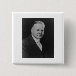 Chapa Cuadrada Herbert Hoover