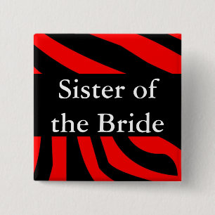 Chapa Cuadrada Hermana de la novia
