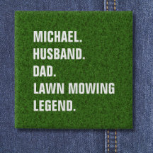 Hermano Personalizado Papá Lawn Mowing Legend