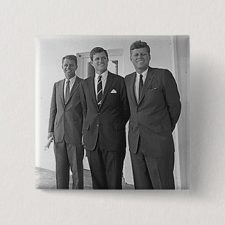 Chapa Cuadrada Hermanos de Kennedy, Juan, Ted, Roberto