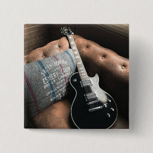 Chapa Cuadrada Hermosa guitarra acústica