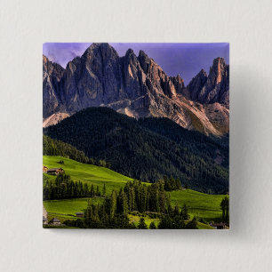 Chapa Cuadrada Hermosa iglesia solitaria de St. Maddalena