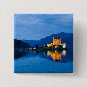 Chapa Cuadrada Hermoso castillo Eileen Donan en Dornie occidental