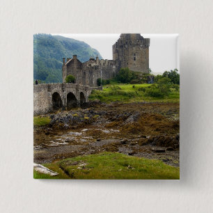 Chapa Cuadrada Hermoso castillo Eileen Donan en Dornie occidental