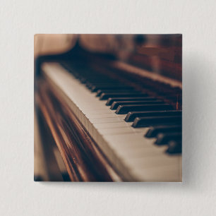 Chapa Cuadrada Hermoso diseño de piano