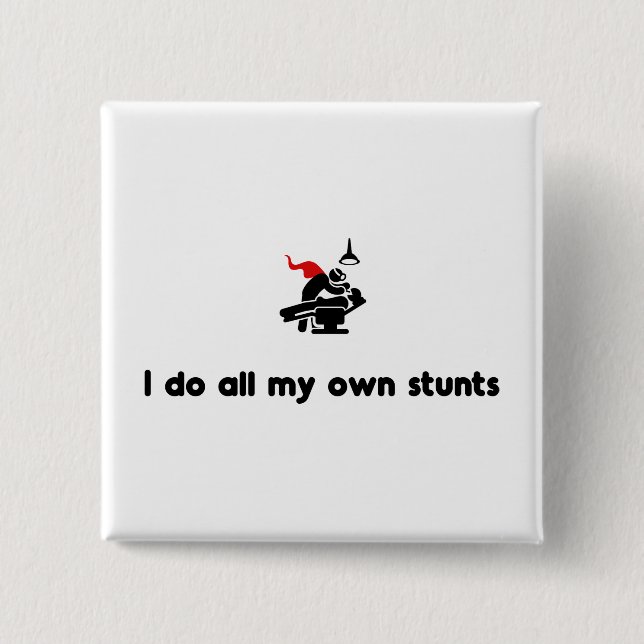 Chapa Cuadrada Héroe dental (Anverso)