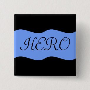 Chapa Cuadrada Héroes en la lucha contra cáncer