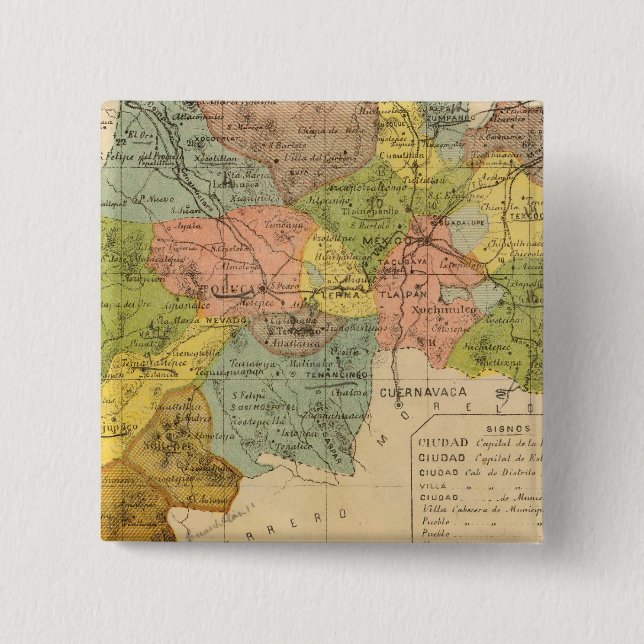 Chapa Cuadrada Hidalgo (México) (Anverso)