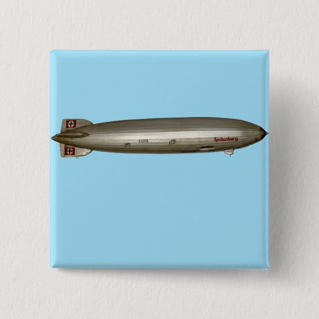 Chapa Cuadrada Hindenburg (Anverso)