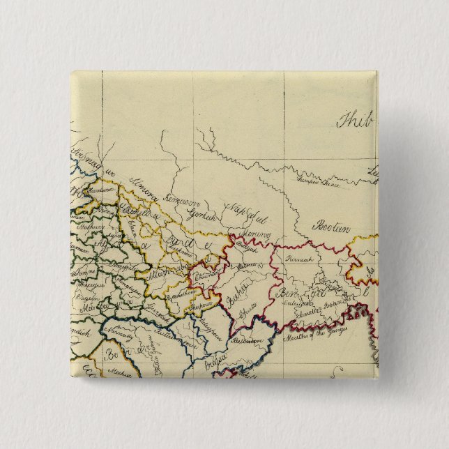 Chapa Cuadrada Hindostan (Anverso)