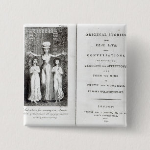 Chapa Cuadrada Historias originales del Frontispiece de Guillermo